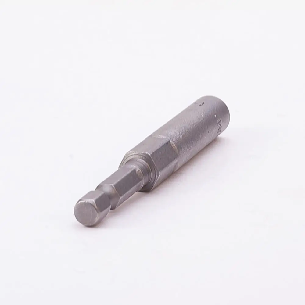 6mm x1pcs Высокое качество 1/" привод 6~ 19 мм шестигранные розетки 80 мм Общая длина металлическая ударная гайка сеттер Драйвер гнездо бит ручной инструмент набор 1~ 10 шт - Цвет: 6mm x1pcs