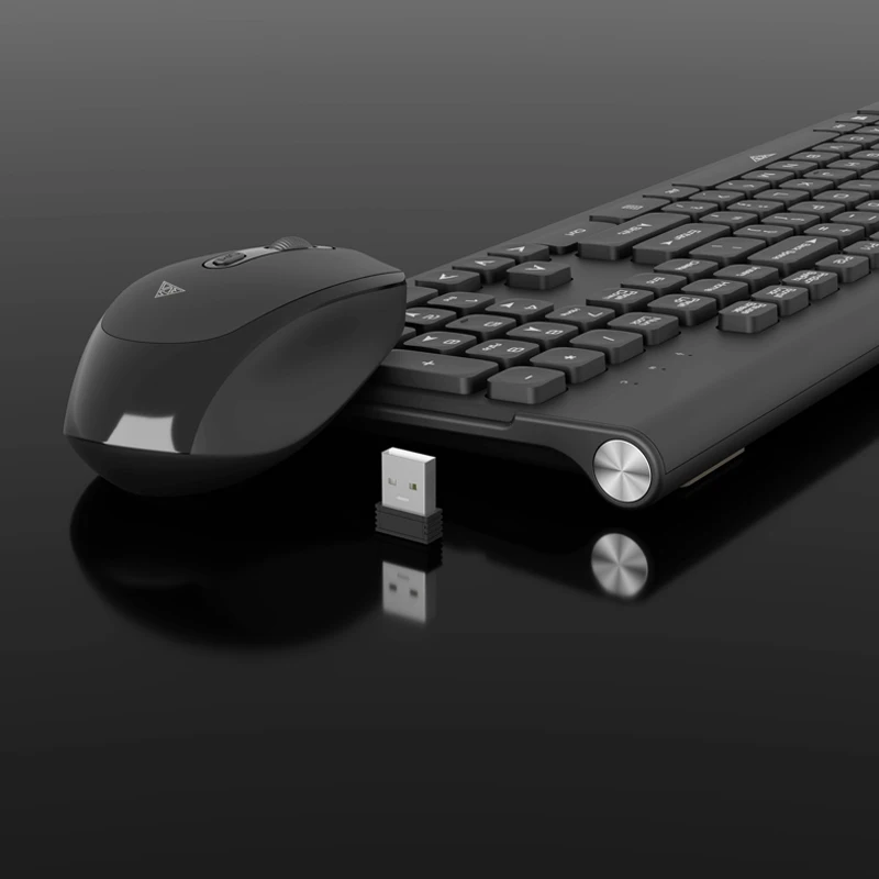 

2.4G Home Wireless Keyboard and Mouse Multimedia Keyboard Mouse Combo Set For Notebook Laptop Mac Desktop Office Supplies PC Set