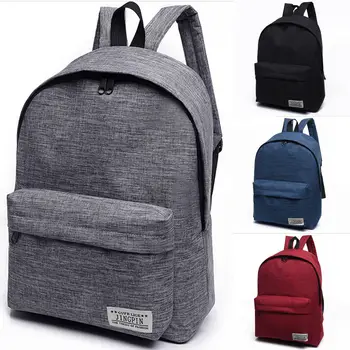 

Canvas Men Women Backpack College High Middle School Bags For Teenager Boy Girls Laptop Travel Backpacks Mochila Rucksacks