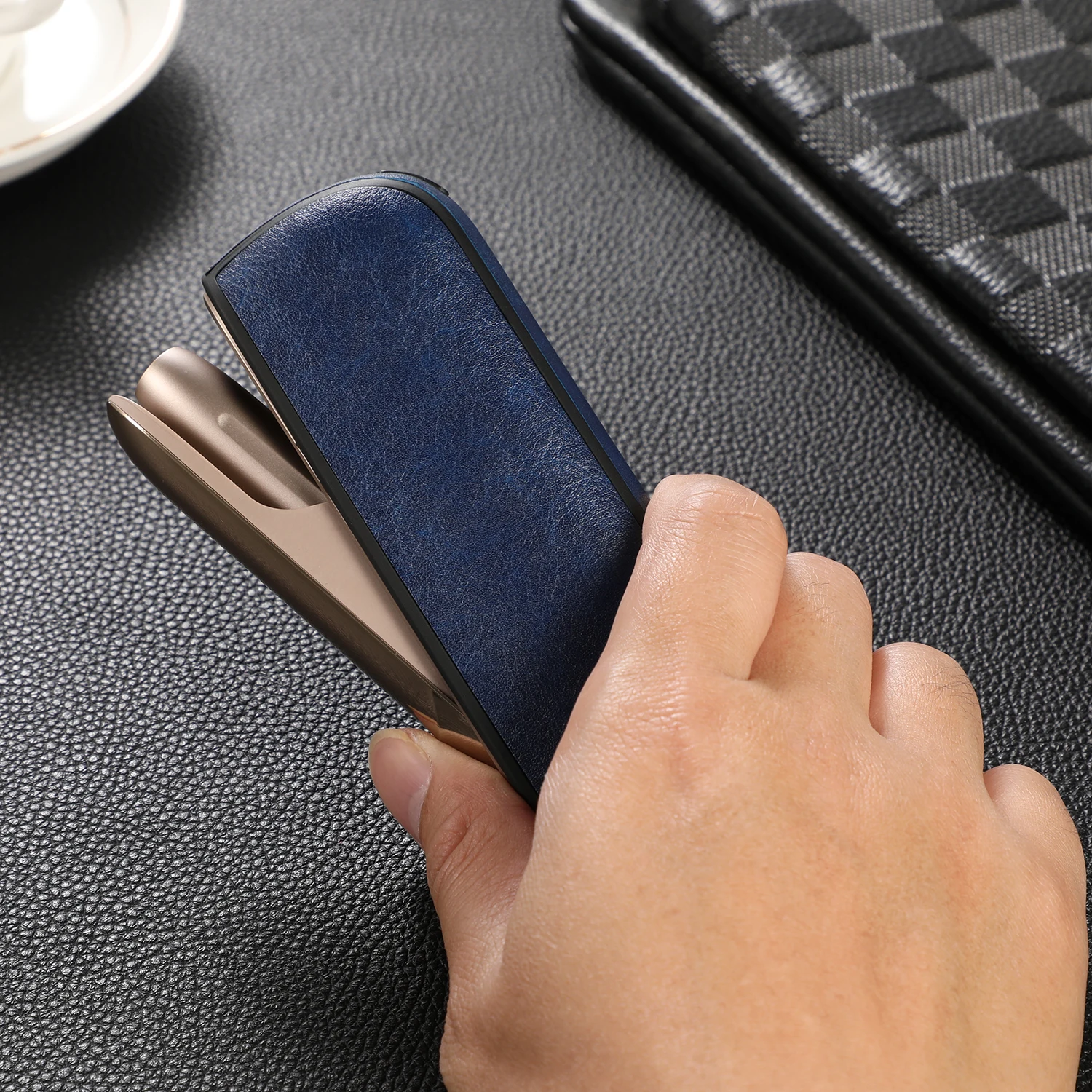 Чехол из искусственной кожи для IQOS 3,0 E-приспособление для скрутки сигарет защитный чехол Аксессуары против царапин чехол для IQOS 3 чехол 4