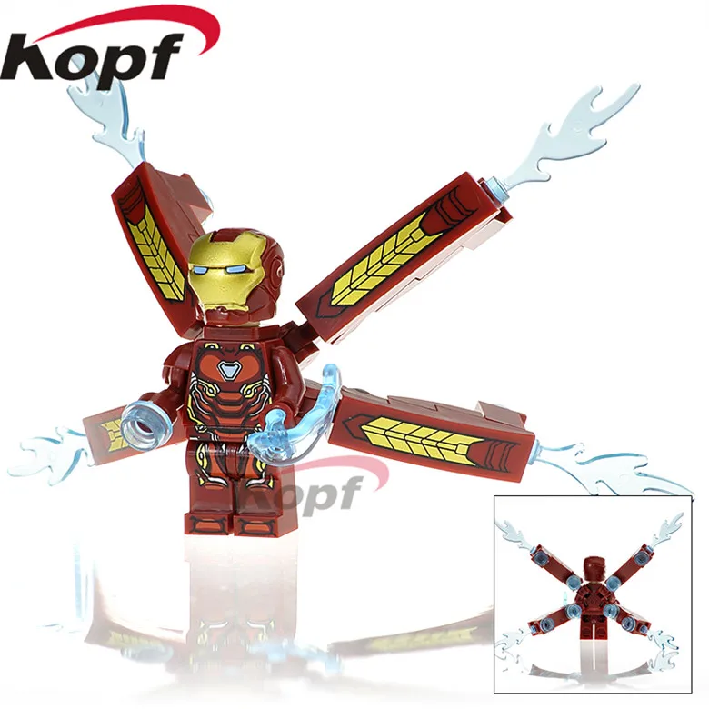 20 Pcs Building Blocks Bricks Flash Super Heroes Infinity War Movie Midnight Vision Ebony Maw Dolls 5