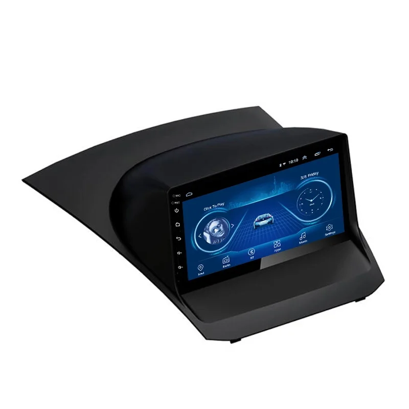 Супер тонкий сенсорный экран Android 8,1 gps навигация для Ford Fiesta Автомагнитола стерео Мультимедиа Bluetooth Wi-Fi головное устройство 2009