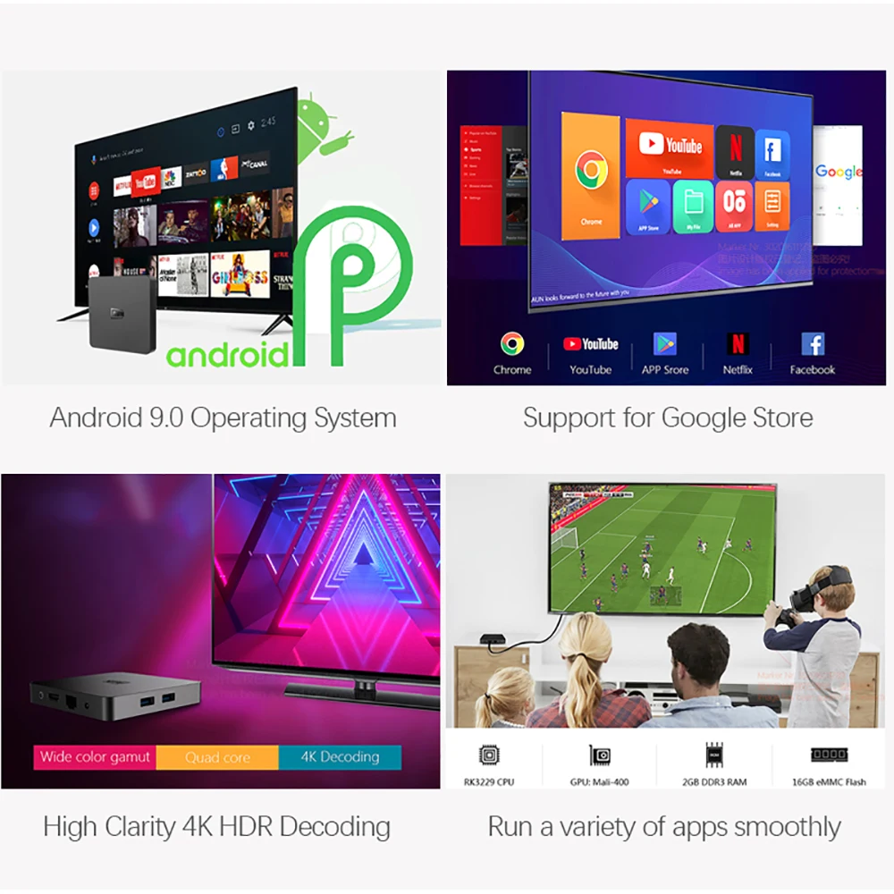 Wholesale Price 57xAi AUN MINI projecteur Q6s/Q6, projecteur vidéo 1280x720 P/800x480 p. Support de cinéma vidéo 3D Portable 1080P (ensemble d'exploitation Android 9.0 en option)