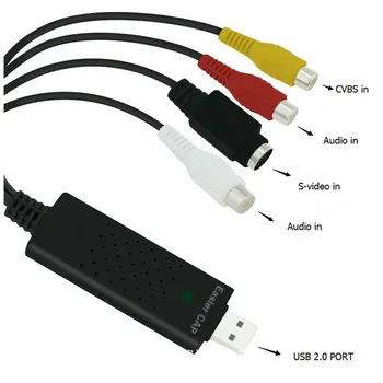 

USB 2.0 Video Audio Adapter TV Converter Capture Card Durable Practical