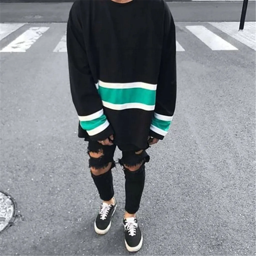 Толстовка мужская с капюшоном Японская уличная одежда модная Простая