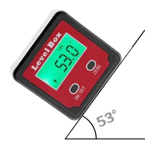Premium Digital Angle Gauge Protractor Inclinometer Electronic Level Box Magnetic Base Measuring Tools Angle Finder
