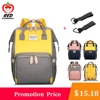 

Brand New Designer Mummy Maternity Nappy Bag Large Capacity Baby Bag Travel Backpack Nursing Bag for Infant Care