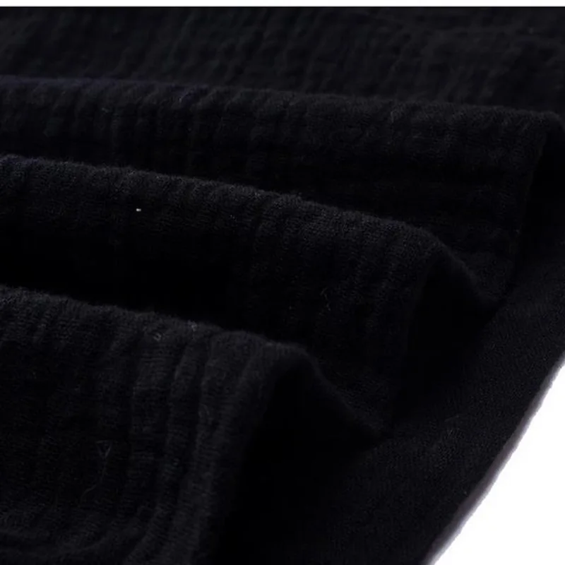 2-7 Yrs Linen Pleated 2022 Baby Boys Girls Summer Cotton Harem Baggy Pants Kids Clothes Children Sweatpants Trousers Breathable