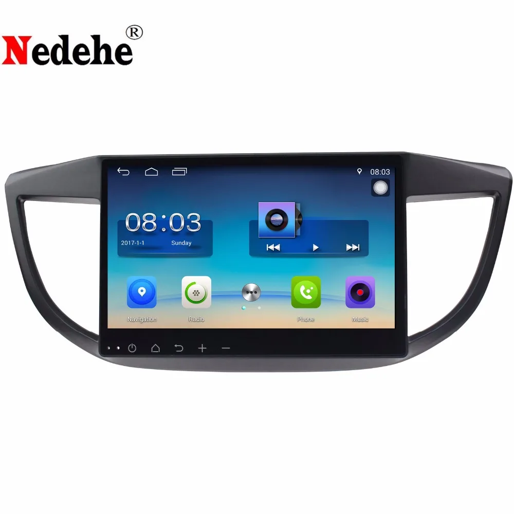Nedehe 2G RAM + 32G ROM 10 1 дюймов Android 8 0 автомобильный dvd-плеер для Honda CRV 2011-2015 Автомобильный