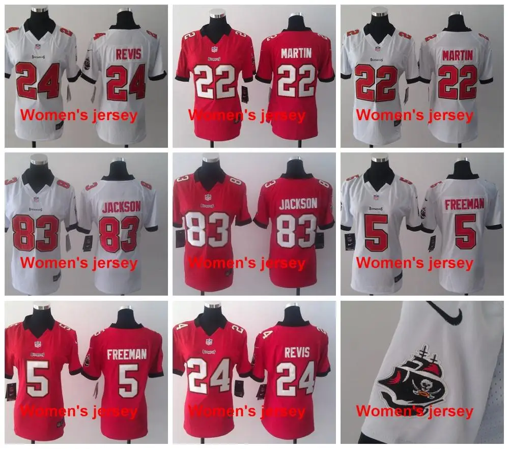 A+++ для женщин, для девушек, Прошитые, Tampa Bay s ladies 3 Jameis Winston 13, майка Эванс, вышивка логотипами, размеры от s до XX Jersey