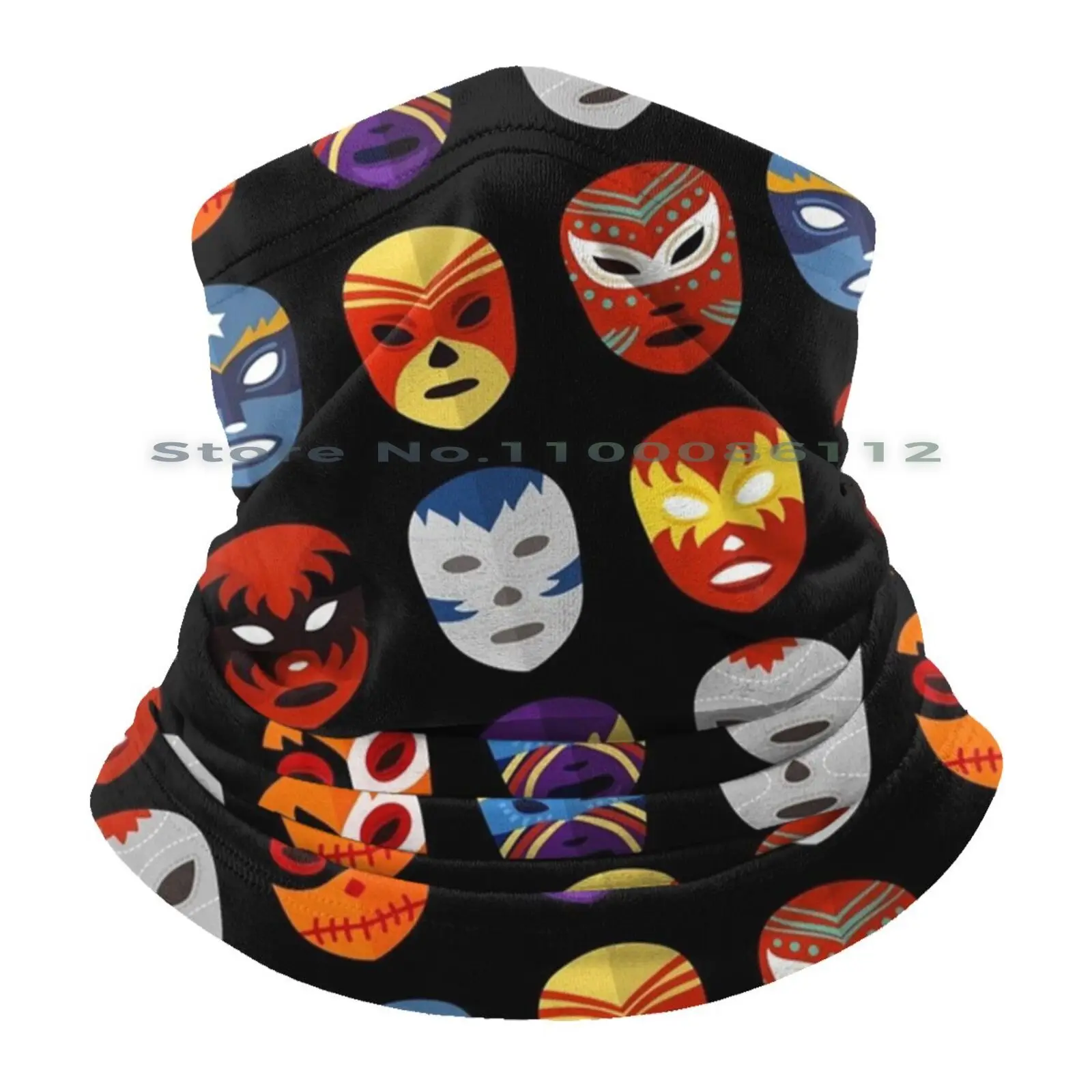 Mexican Wrestler Mask Pattern