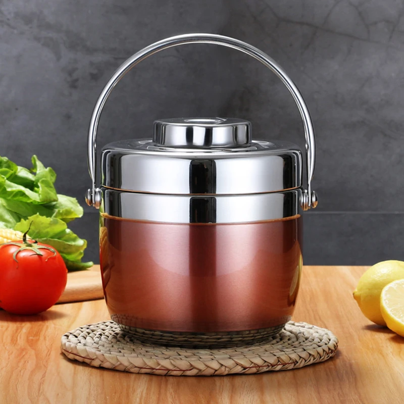 2019 Новый 1.5L Нержавеющая сталь Еда термос 6 12 часов вакуумный Коробки для обедов