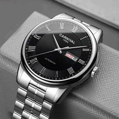 Новые швейцарские роскошные Брендовые Часы для мужчин Япония MIYOTA автоматические механические мужские часы водонепроницаемые часы сапфировое стекло C8064