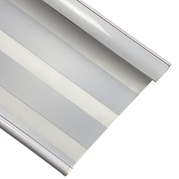 

Custom Made Zebra Blinds 100% Polyester Fabric Full Blackout Window Roller Shade for Home Decoration Best Sell
