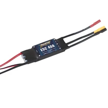 FMS Predator 40A 30A 20A Bürstenlosen ESC mit 3A 2A Linear BEC XT60 T Stecker für RC Modelle Flugzeug Feste-flügel Drone Lange Palette