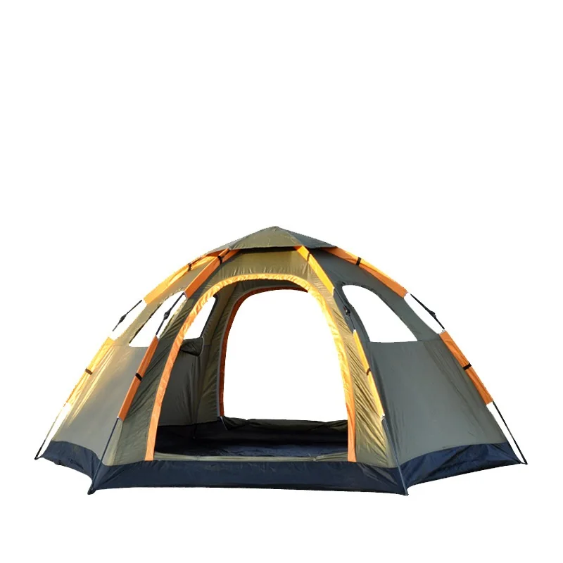 

Portable Waterproof Windproof Tents Automatic Speed Openning Camping Tents Explorer Double Layers Outdoor Family Tent AA12030