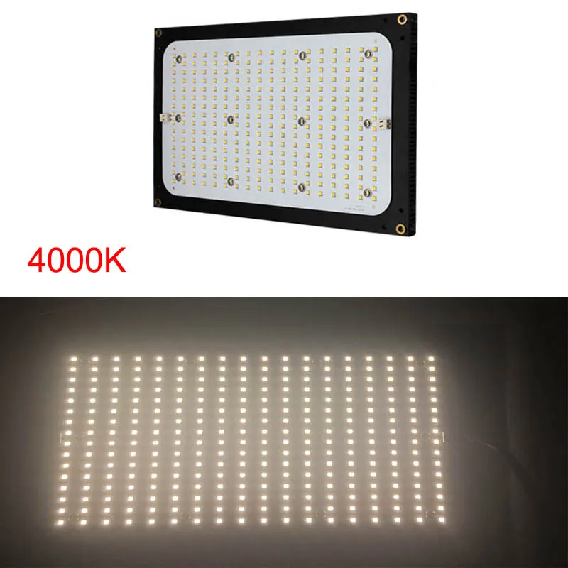 Наборы квантовой платы 301B 3000 K/3000 K+ 660nm 288pcs светодиодный PCB board 120W с алюминиевым радиатором - Цвет: 4000K