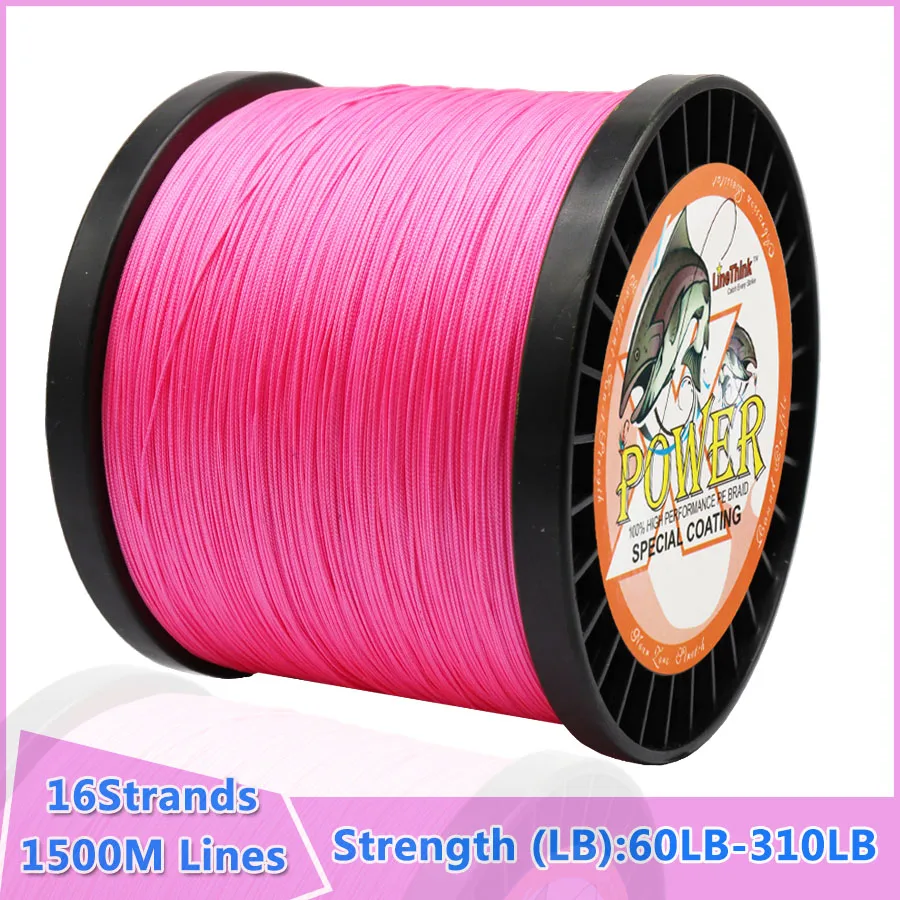 Fishing Pe Line 16 Strands 1500m Braided Fishing Line Multicolor Super Power Japan Multifilament Pe Braid Line 60lb 310lb Fishing Lines Aliexpress