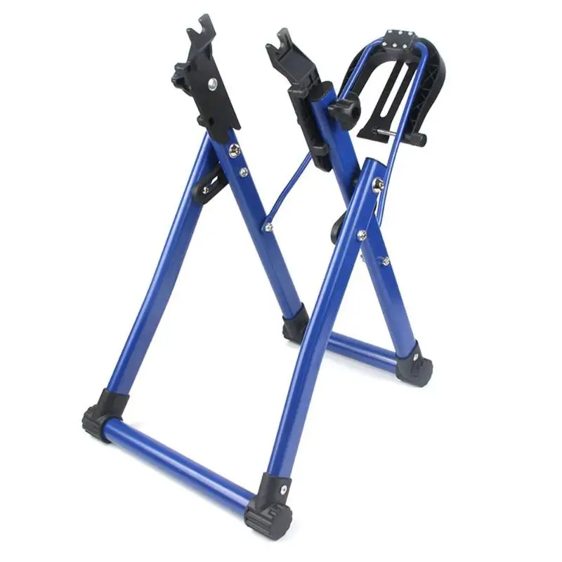 Прочная стойка для колесиков для велосипеда, Классическая изящная стойка для колесиков для велосипеда MTB, домашняя Механическая подставка для колесиков 24-28 дюймов