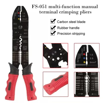 

1 Piece Crimping Pliers For Cutting And Stripping Wires Crimping Pliers Stripping Wire Crimper Cable Cutter Crimper