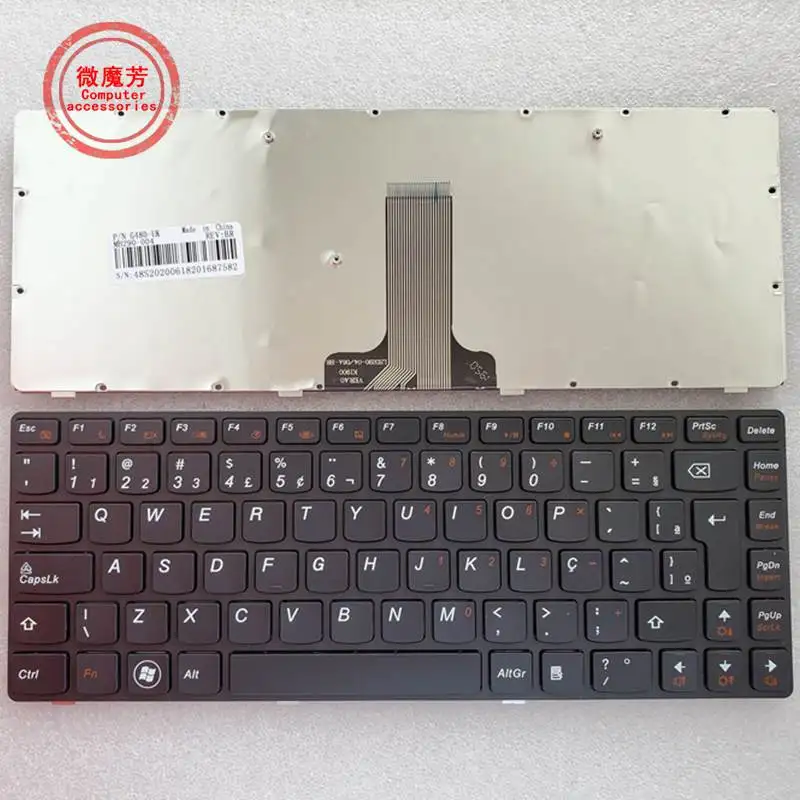 

BR Laptop keyboard for LENOVO G480 G480A G485 G485A Z380 Z480 Z485 G490AT G490 B480 B485 G410 G405