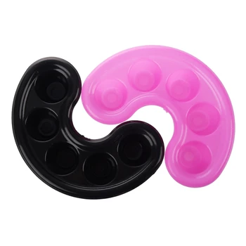 

2X Manicure Bowl Nail Soak Fingertip Acrylic tub Remover processing tool.