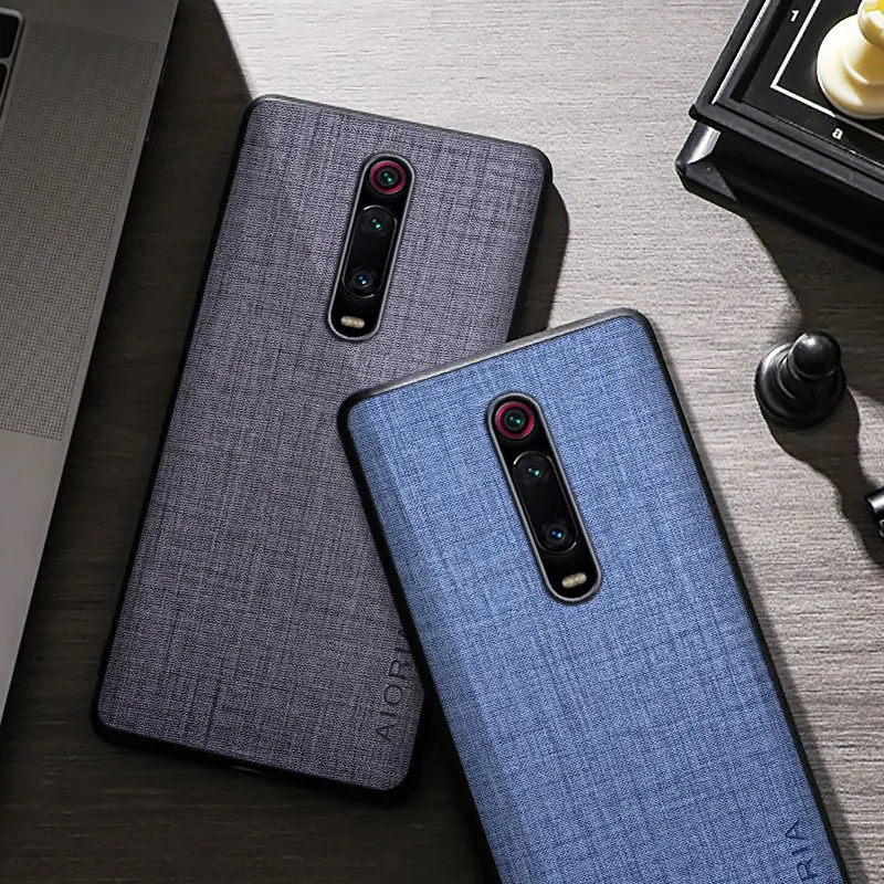 Чехол для Xiaomi Mi 9T Pro Redmi K20 защитный чехол с тканевой текстурой без царапин xiaomi 9t pro