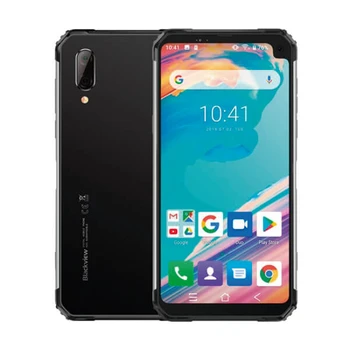 Перейти на Алиэкспресс и купить Blackview BV6100 3 ГБ/16 ГБ, серебристый, с двумя SIM-картами