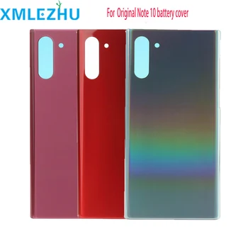 

10Pcs Back Glass Replacement For Samsung Galaxy Note 10 N970F / Note 10+ 10 Pro N975F Battery Cover Rear Door Housing Case