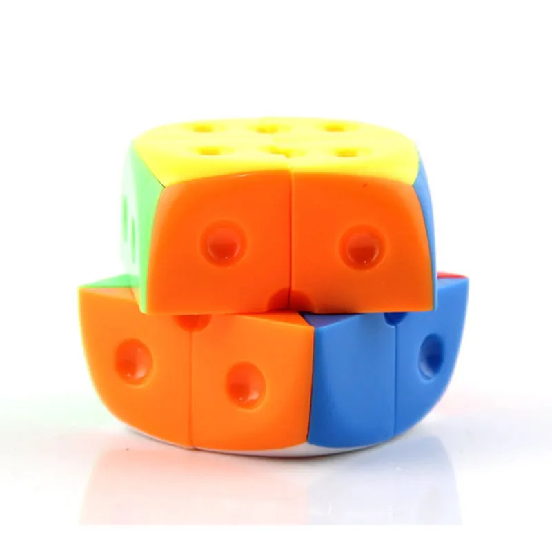LeFun игральные кости 2x2x2 магический куб смайлик 2x2 Скорость твисти головоломка головоломки сложный интеллект Развивающие игрушки для детей