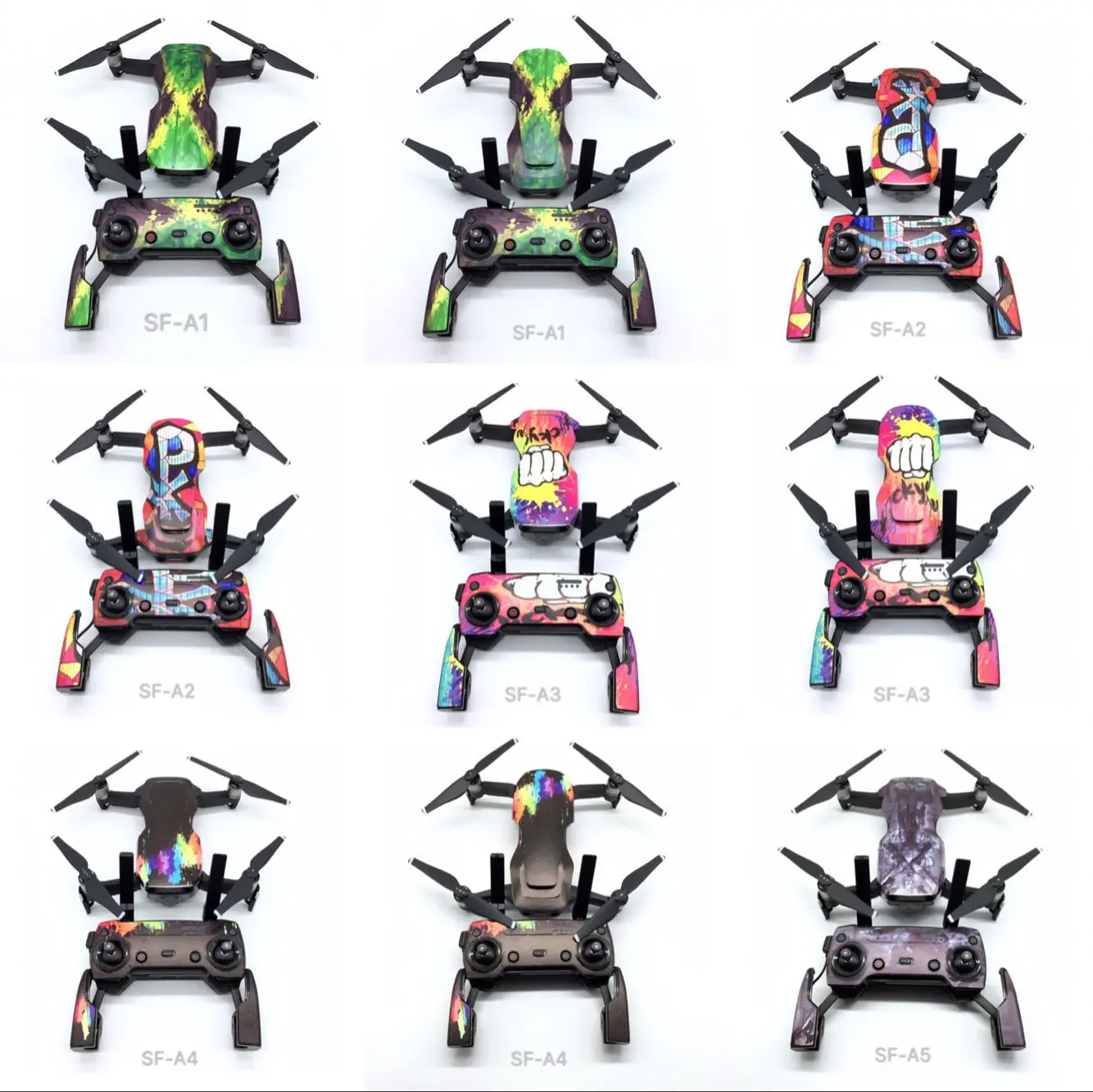 

New Products dji yulai Mavic Air Unmanned Aerial Vehicle Adhesive Paper Waterproof 3M Sticker Not Viscose UAV Accessories