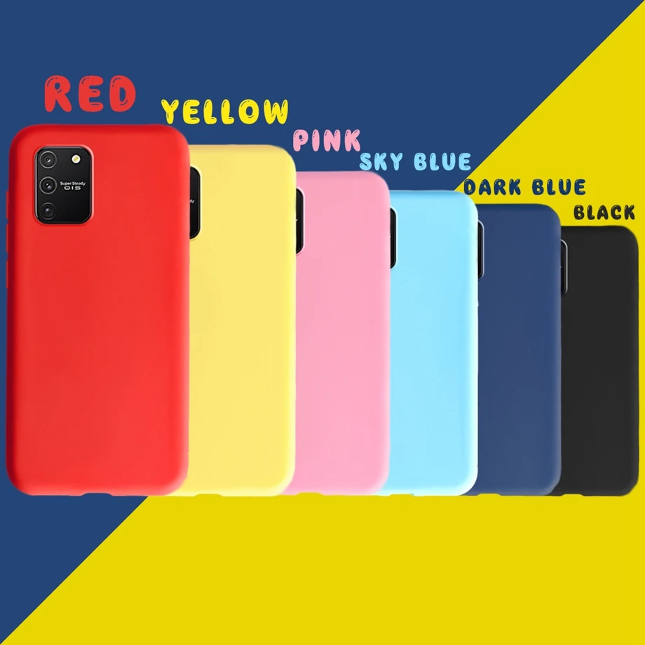 Чехол для Samsung Galaxy S10 Lite S 10 S10Lite телефонные чехлы простой однотонный Матовый
