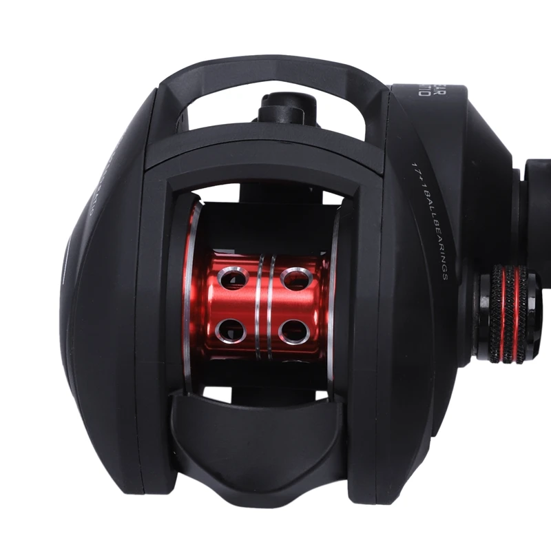 17+1 Bb 8.1:1 High Speed Double-Line Cup Long Shot Micro-Objects Baitcast Water Drop Reel Pesca Accessories