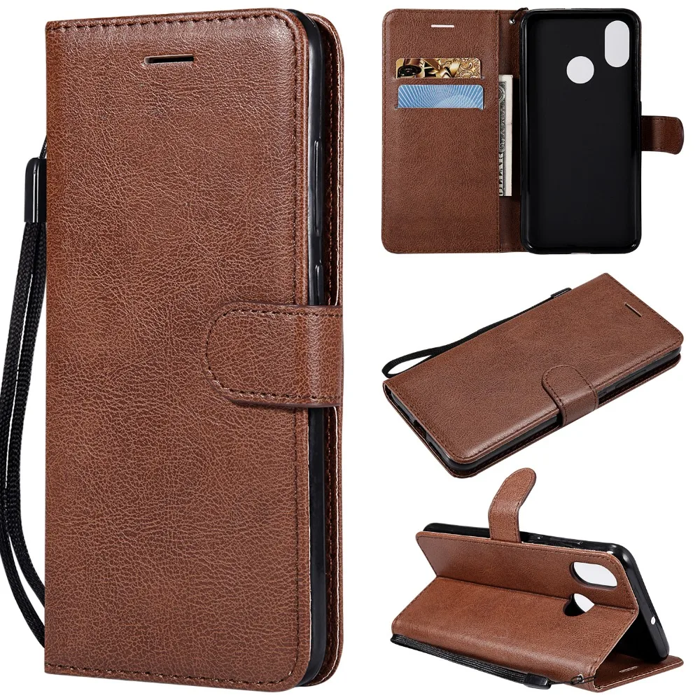 Кожаный чехол-бумажник RISIEA для Xiao mi Pocophone F1 mi 9 se 8 5X 6X A1 A2 lite Coque для Xiaomi play Flip Case