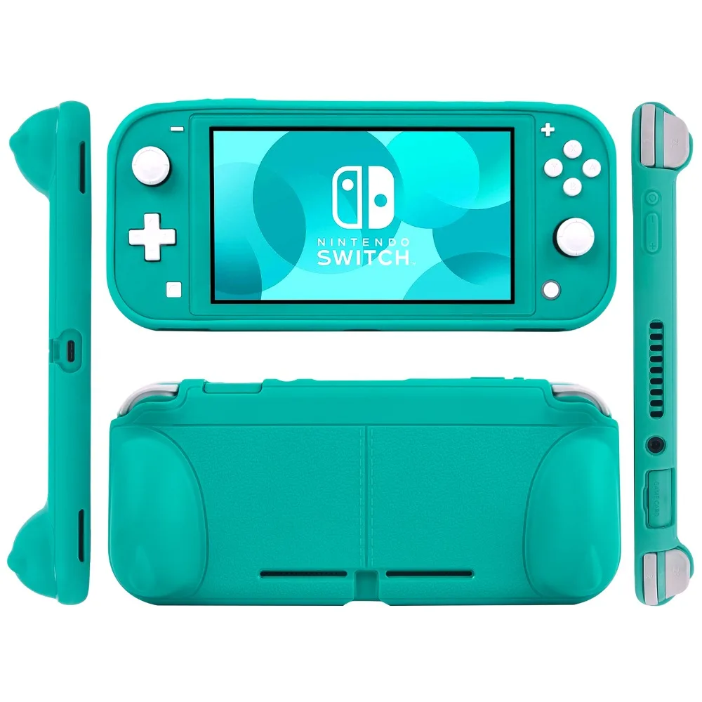 Мягкий ТПУ чехол CHINFAI для shand Switch Lite эргономичный Нескользящий Резиновый защитный чехол-подставка для NS Switch Lite мини-консоль