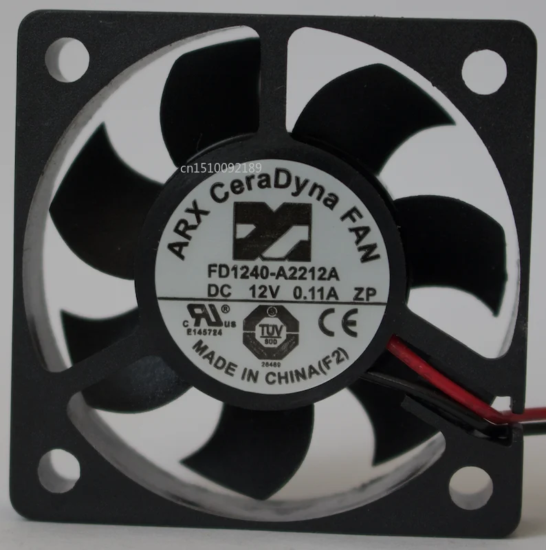 Для ARX 40*10 мм FD1240-A2212A 12 В 0.11A 2 провода 4 см чехол вентилятор мини осевой вентилятор DVR кулер Бесплатная доставка