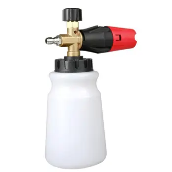 

Foam Gun 1/4 Quick Connector High Pressure Washer Snow Foam Jet Bottle