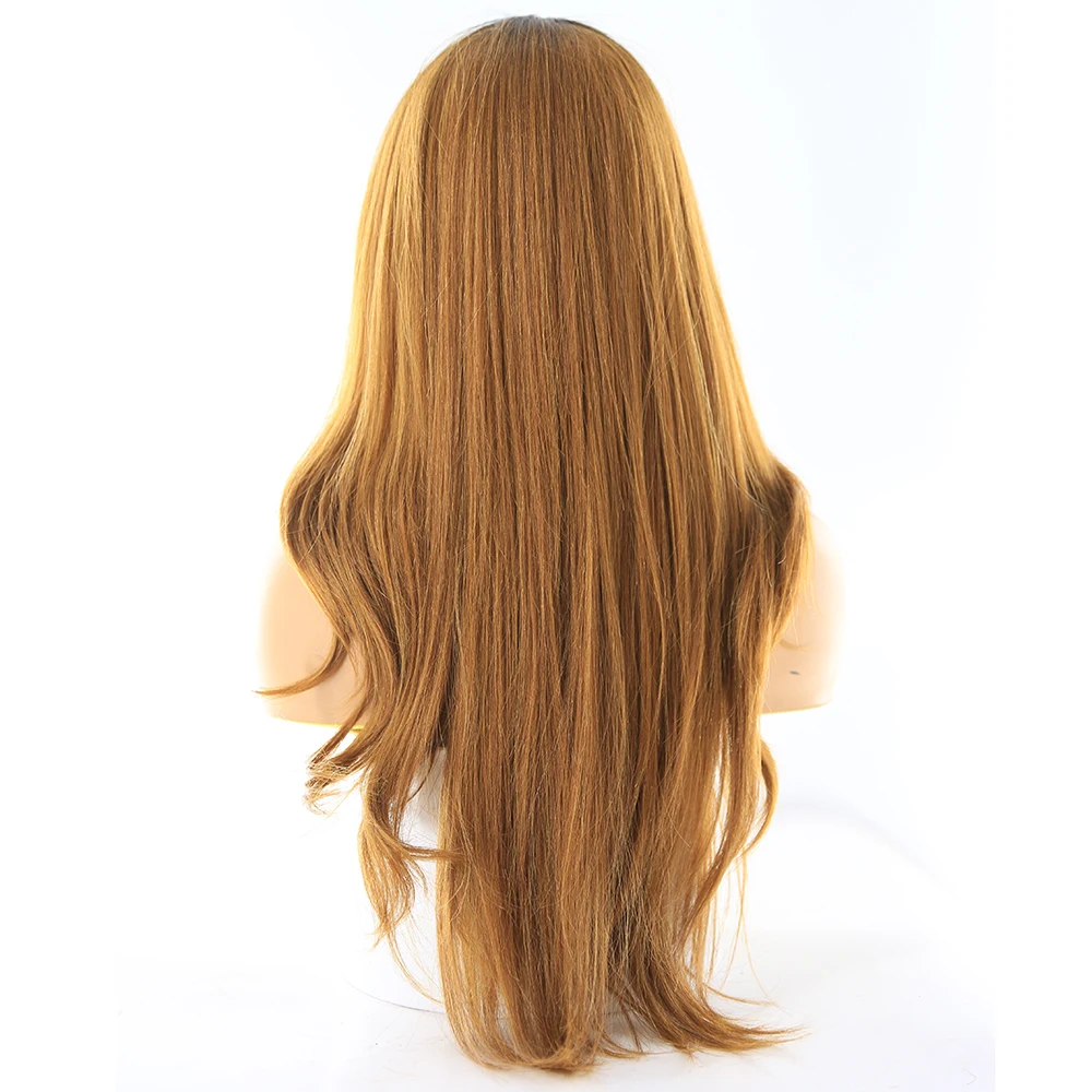 Парики из искусственных волос без шапочки-основы средний/боковая часть X-TRESS парик из натуральных волос