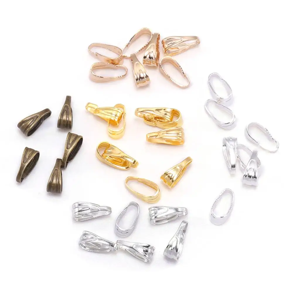 30-100pcs 4.5x4mm Wire Protectors Wire Guard Guardian Protectors loops U  Shape Accessories Clasps Connector