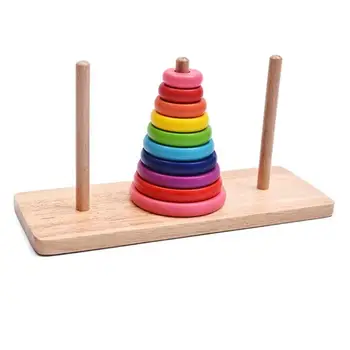 

Bright Colors Shape Sorting Wooden Shape Sorter Classic Toy Development Puzzle Cartoon Blocks Newborn baby Early Education Toys
