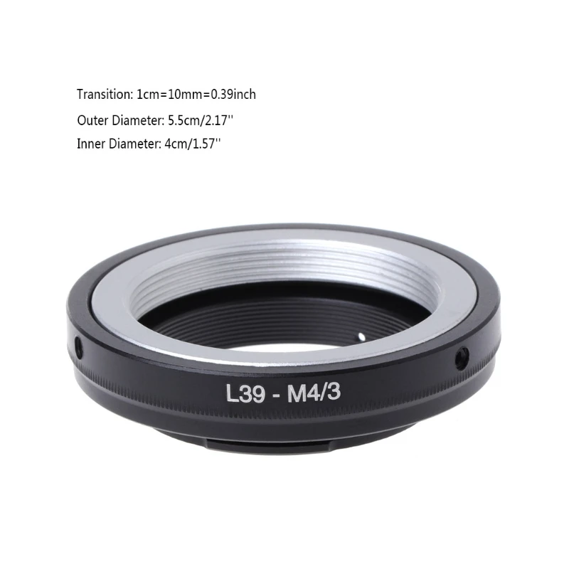 1 шт. L39-M4/3 Крепление переходное кольцо для объектива Leica L39 M39 к Panasonic G1 GH1 Olympus