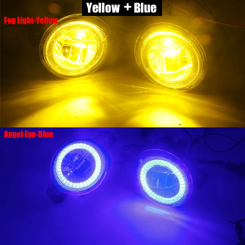 2 X Angel Eye Nebelscheinwerfer Montage Für Nissan Maxima 2006 2014 Auto  Rechts + Links LED Linse Nebelscheinwerfer DRL 12V Von 38,1 €