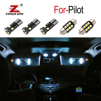 

Perfect Top quality White Canbus interior LED bulb Dome Indoor Reading light kit For Honda Pilot (2003-2020) vanity mirror lamp