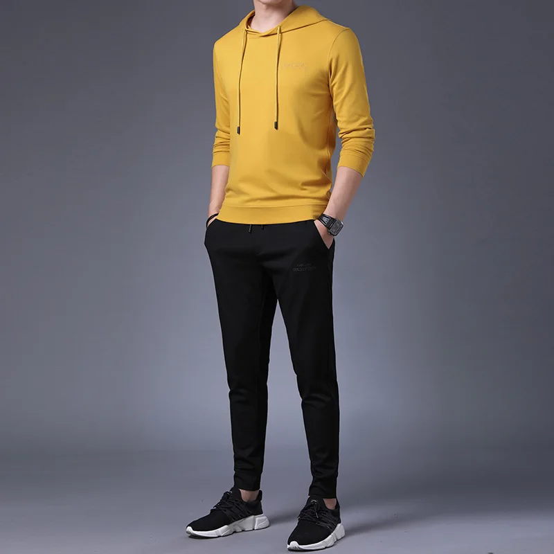 

Resistance Young Tiger Hoodie Set Men's Spring New Style MEN'S Sport Suit Casual Trend Collocation Handsome Two-Piece Set