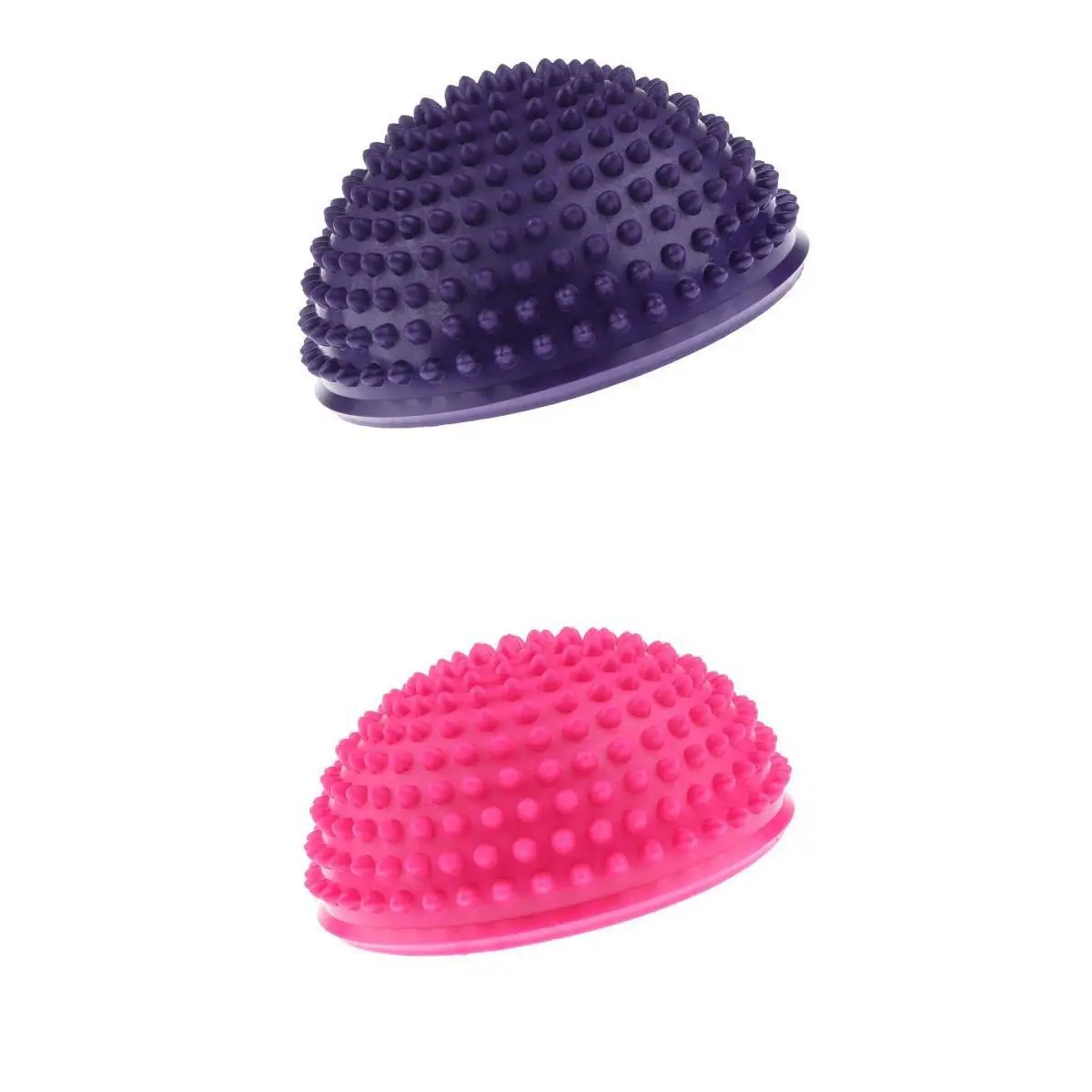 2Pcs Hedgehog Styled Balance Pods, Anti-Slip Foot Massage Balls for Gym Yoga Pilates Gymnastics Exercise