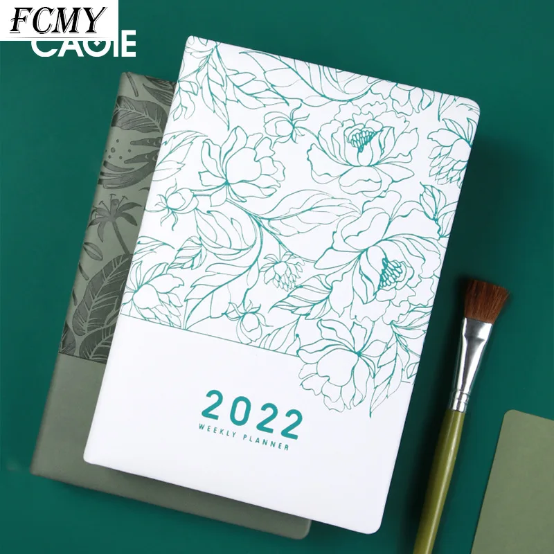 2022 A5 Planner Notebooks Super Thick PU Leather Cover Planner/diary/journal Noteboos School & Office Supplies Stationery | Канцтовары