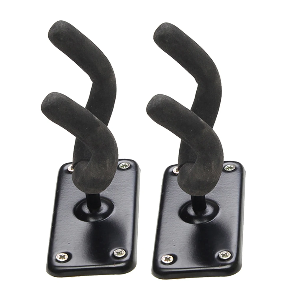 2 Pack Display Skateboard Wall Hanger for Longboard Wall Mount Hanging Hook Metal Stable Sturdy Dropshipping