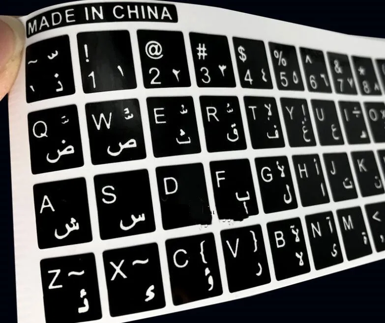 Round Transparent Sticker PC Desktop Keyboard Matte Sticker Thai Full  Keyboard Waterproof Keyboard Protector Stickers - AliExpress