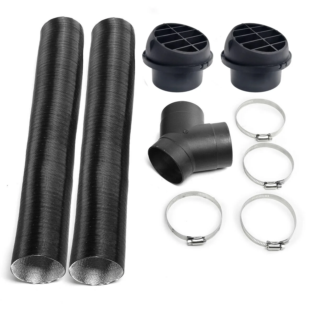 75mm Car Heater Replacement Kits Air Diesel Parking Heater Ducting Pipe