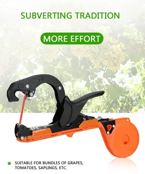 

Plant Tying Tapener Tape Machine Hand Tools Tying Vine Branch Machine Tied Twig Gun Strapping Vegetable Grape Stem Garden Tool